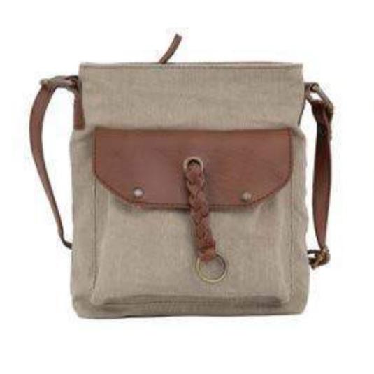 [60652] Tassle M-202112 Fashionable Crossbody Bag - 8” W X 7.5” H X 1.5” D With 23” Adjustable Strap, Exterior Pocket, Interior Zipper Pocket, And Zippered Closure