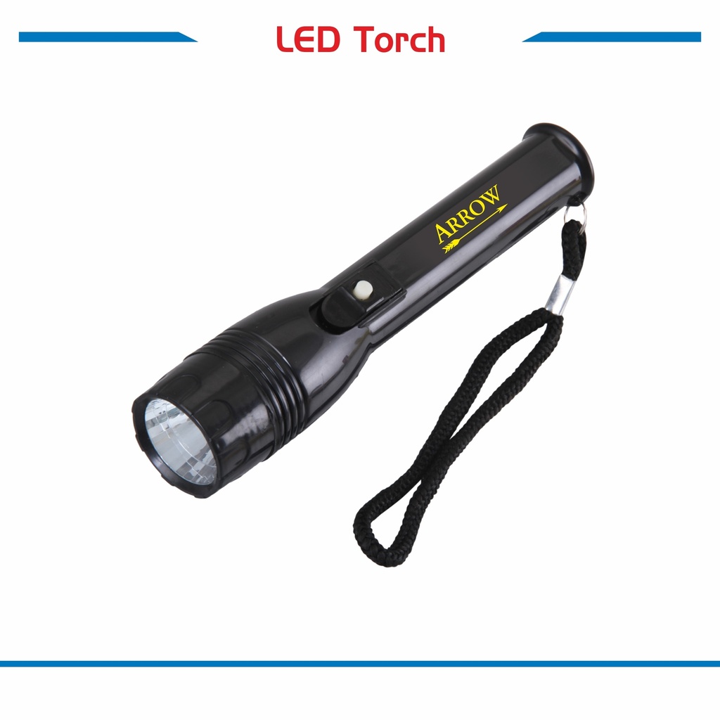 [56144] Led Torch With Three Battery