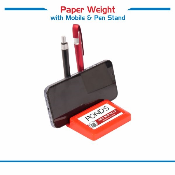[54768] Paper Weight With Mobile, Penstand And Mirror