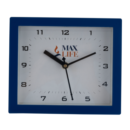 [60684] Max Life Table Cum Wall Clock - Size : 7"X6" Dial Size :  5"X6"