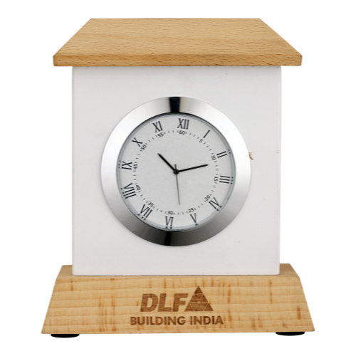 [60689] DLF Table Clock - Size : 4.35"X5" 