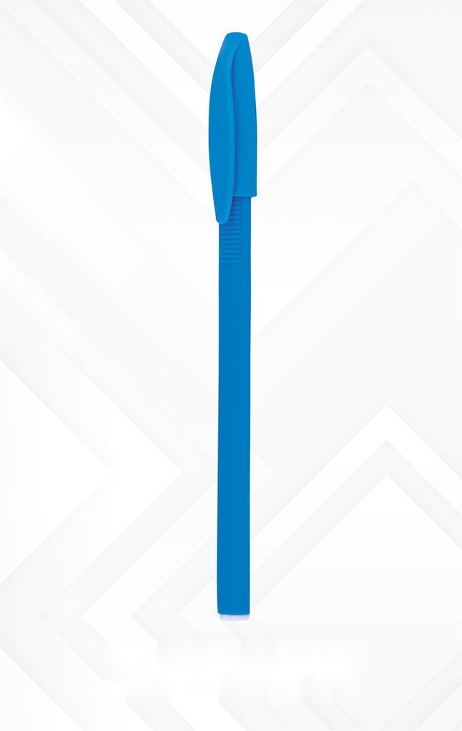 [63413] plastic ball pen (gel ink) with polycover packing