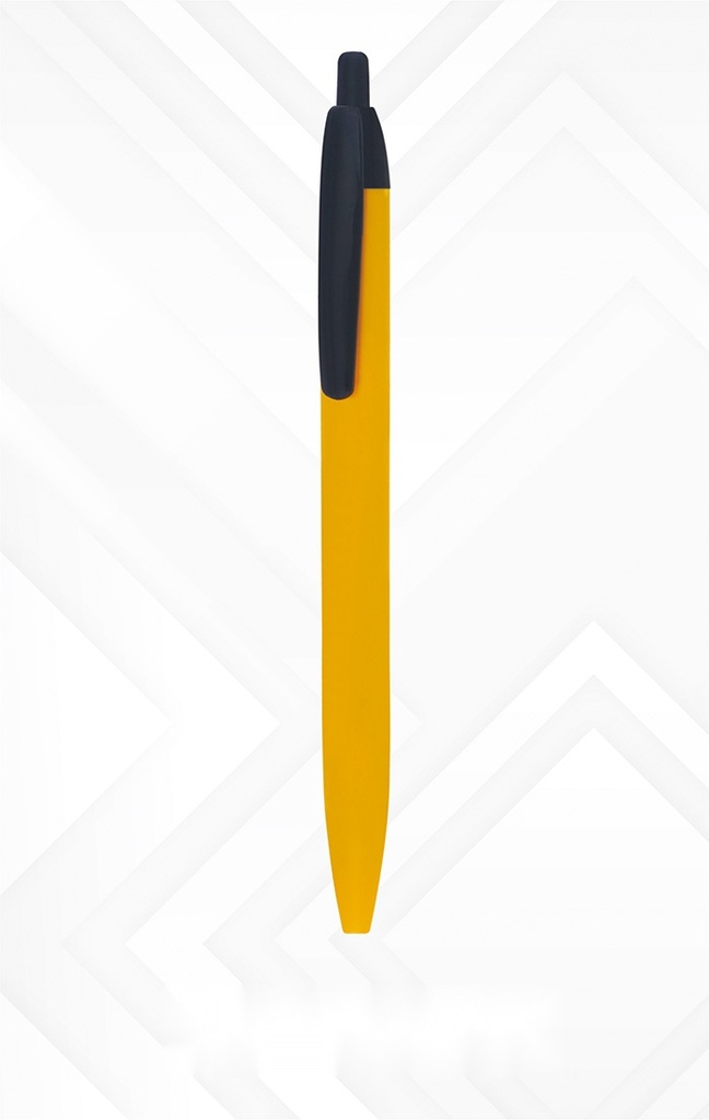 [63421] plastic ball pen with polycover packing