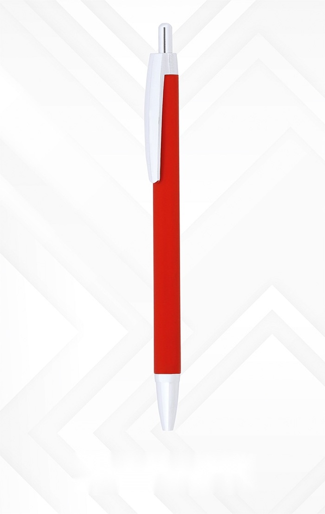 [63425] plastic ball pen with polycover packing
