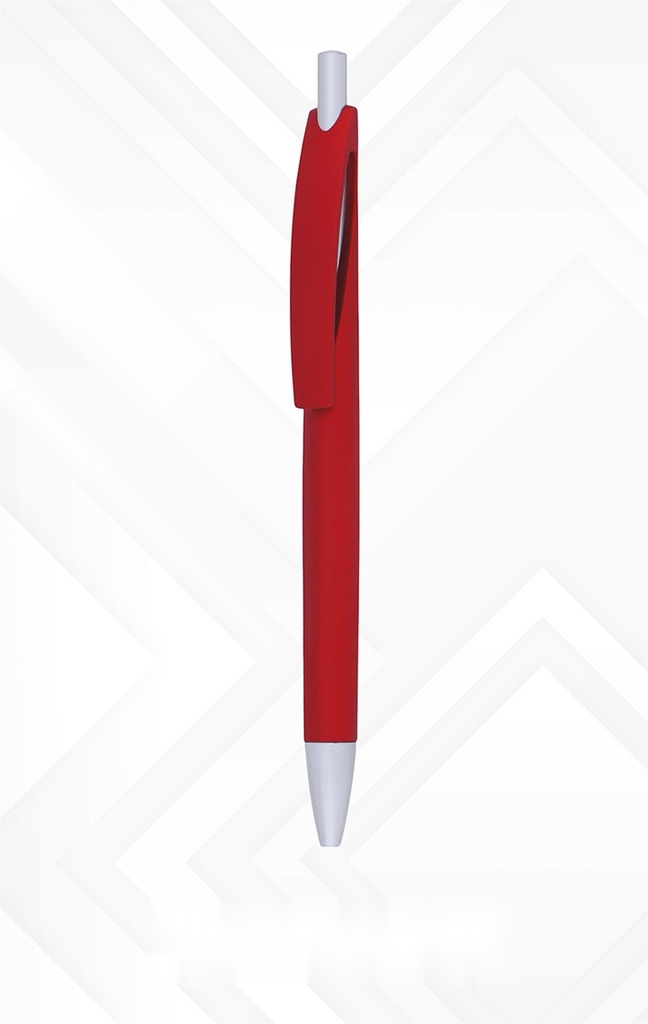 [63428] plastic ball pen with polycover packing