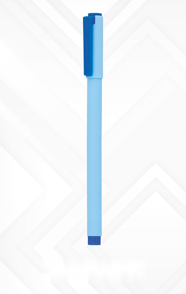 [63451] plastic ball pen with polycover packing