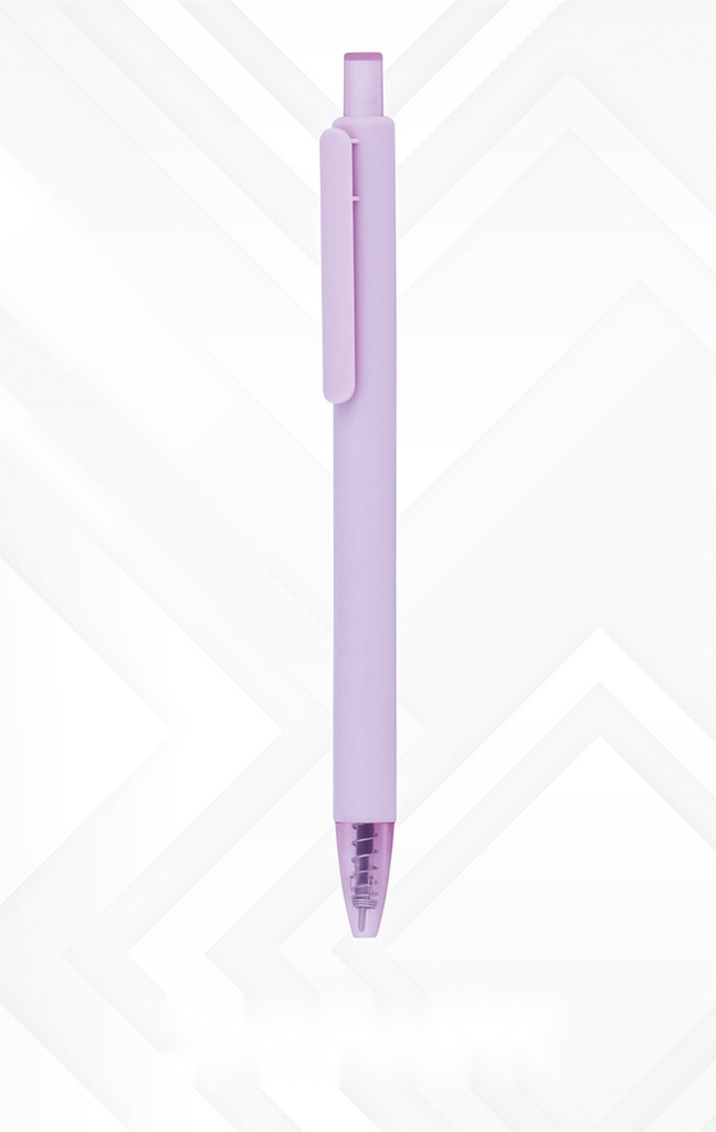 [63454] plastic ball pen with polycover packing