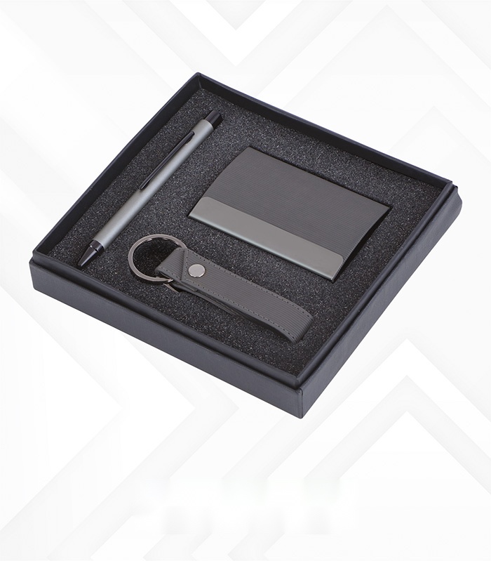 [63646] Pen, Key Chain & Visiting Card Holder (set of 3 Pcs )