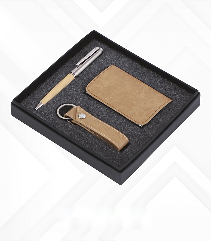 [63647] Pen,Key Chain & V. Card Holder (3pc set)