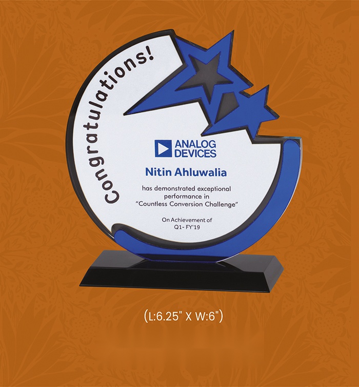[63686] Acryic Awards with box