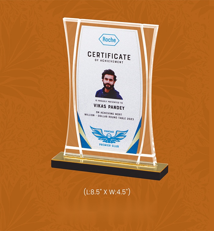 [63701] Acryic Awards with box