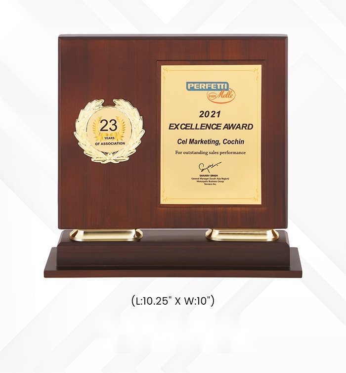 [63725] Mementos & Plaques with box