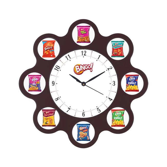 [60757] Wall Clock- Size	13.5" Round
