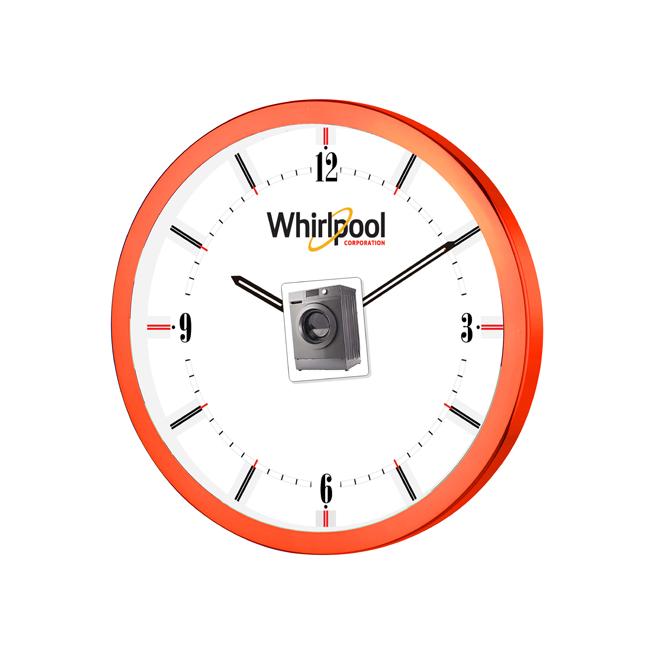 [60784] Timekeeper Elegance Round Wall Clock With Large Dial And Warranty