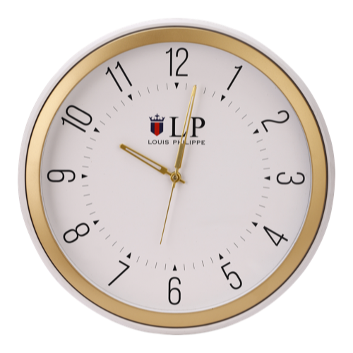 [60803] LP Wall Clock - Size: 12.5" Dial Size: 10.75"
