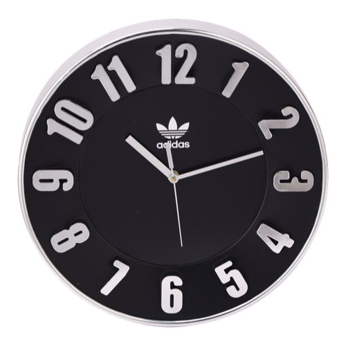 [60813] Adidas Wall Clock - Size : 11.75 Dial Size : 7"