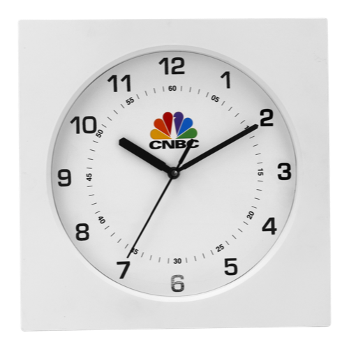 [60815] CNBC Wall Clock - Size : 10.5"×10.5"