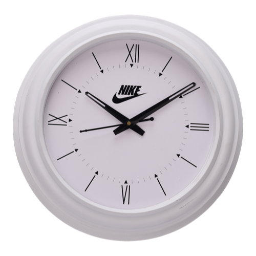 [60817] Nike Wall Clock - Size : 12"X12" Dial Size : 8"X8"