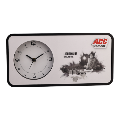 [60825] ACC Table Clock - Size: 6"X12" Dial 11.5"X5.5"
