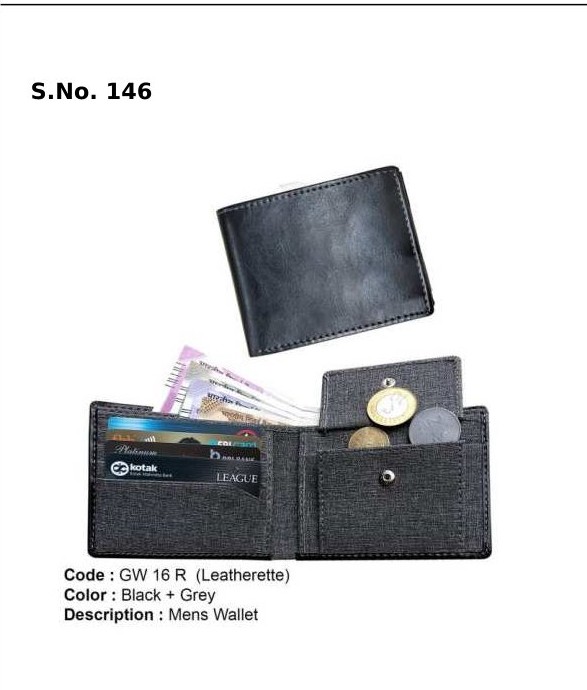[63959] Mens Wallet - Leatherette