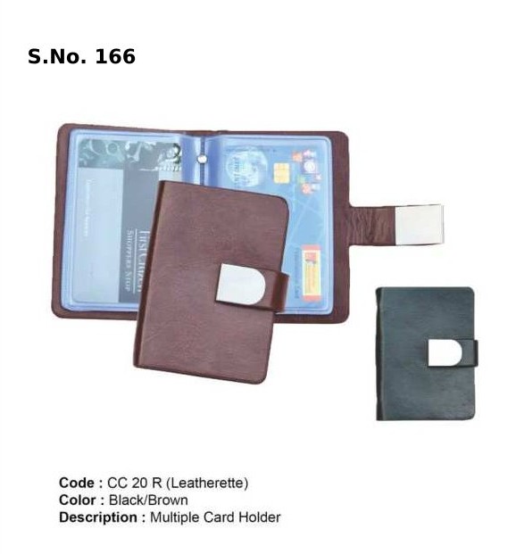 [63979] Multiple Card Holder - Leatherette