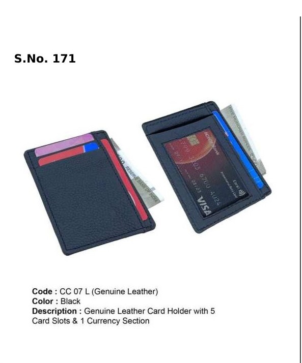 [63984] Card Holder - Genuine Leather