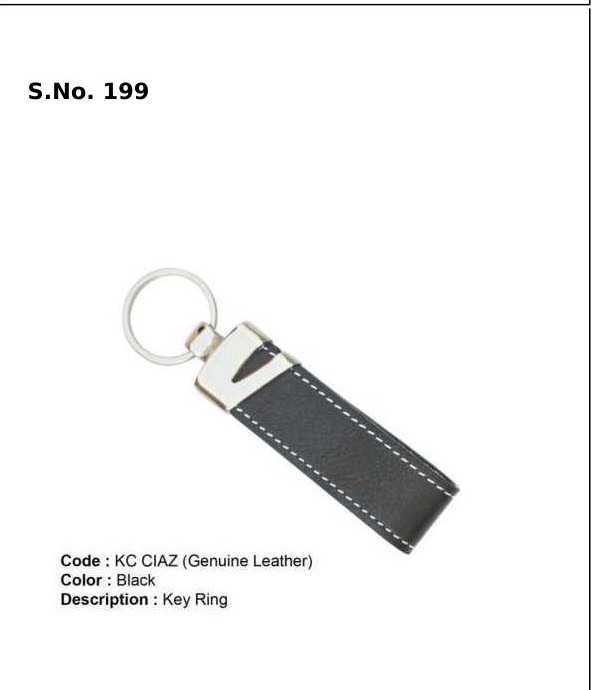 [64012] Key Ring - Genuine Leather
