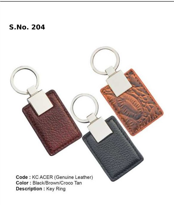 [64017] Key Ring - Genuine Leather