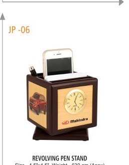 [64054] REVOLVING PEN STAND Size - 4.5"x4.5", Weight - 630 gm (Appx)