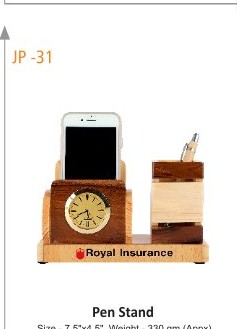 [64079] Pen Stand Size - 7.5"x4.5", Weight - 330 gm (Appx)