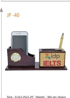 [64088] Pen Stand Size - 9.5x3.25x3.25", Weight - 360 gm (Appx)