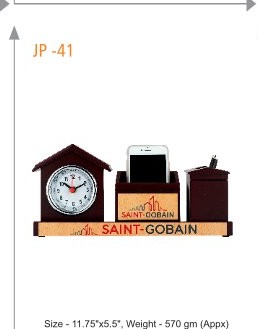 [64089] Pen Stand Size - 11.75"x5.5", Weight - 570 gm (Appx)