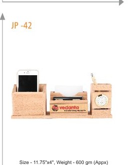 [64090] Pen Stand Size - 11.75"x4", Weight - 600 gm (Appx)