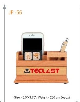 [64104] Pen Stand Size - 6.5"x3.75", Weight - 260 gm (Appx)