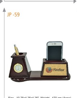 [64107] Pen Stand Size - 10.75x4.25x4.25", Weight - 470 gm (Appx)