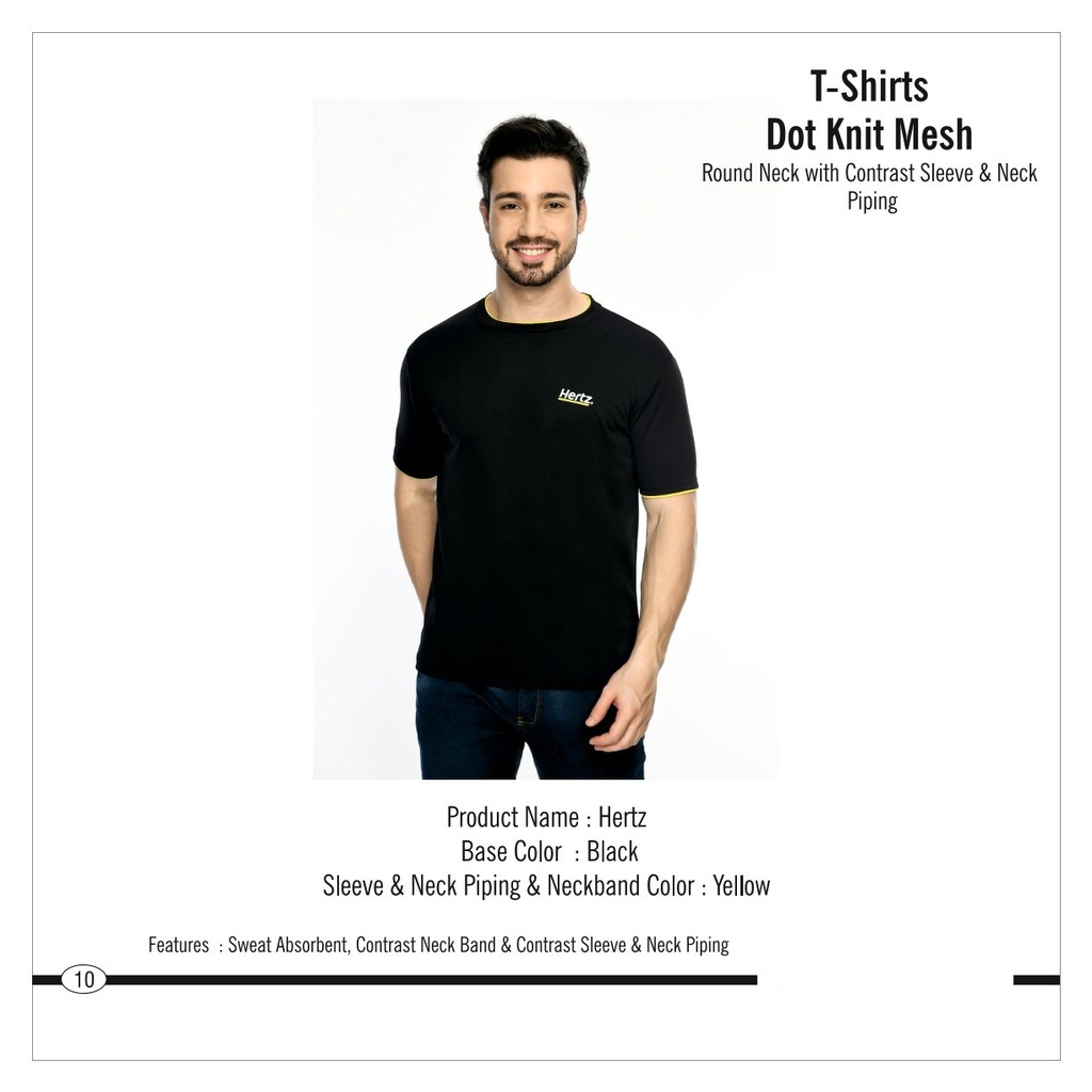 [64443] Round Neck T-Shirt