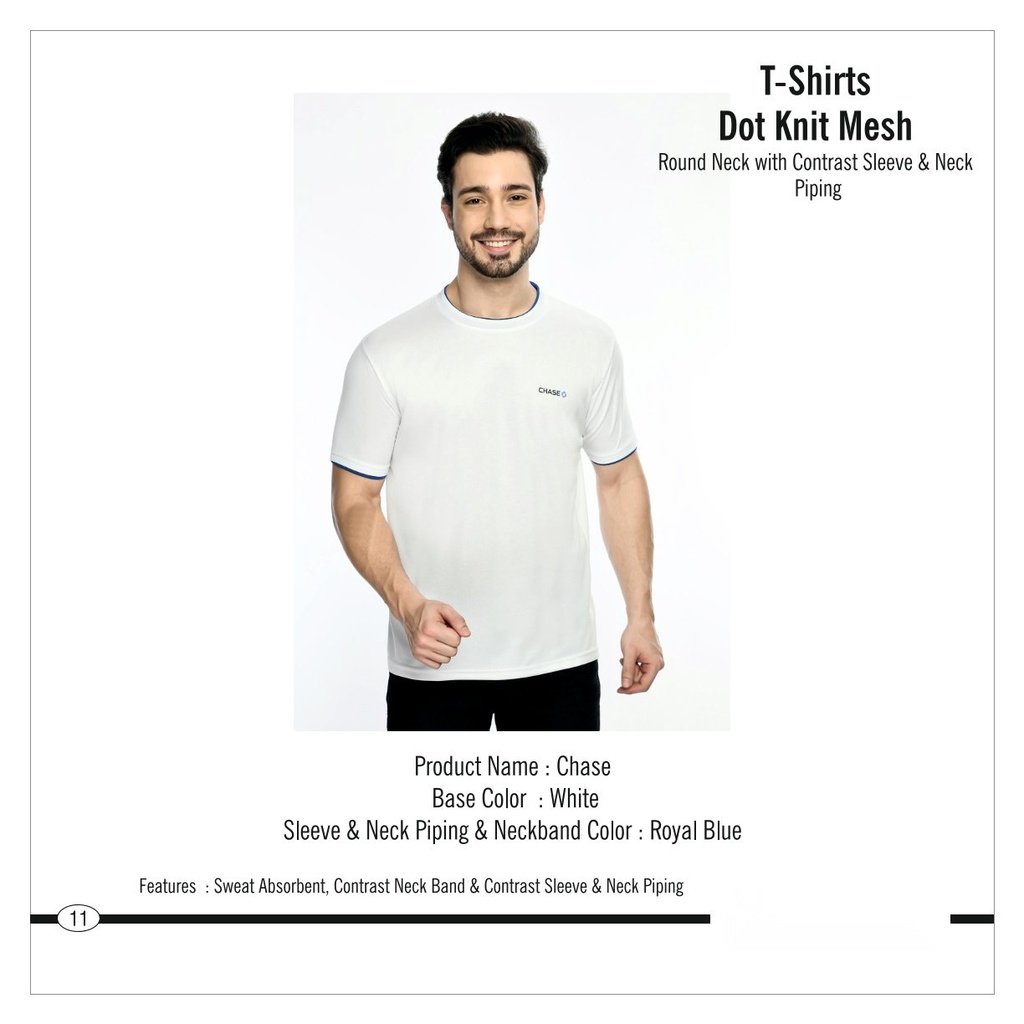 [64444]  Round Neck T-Shirt