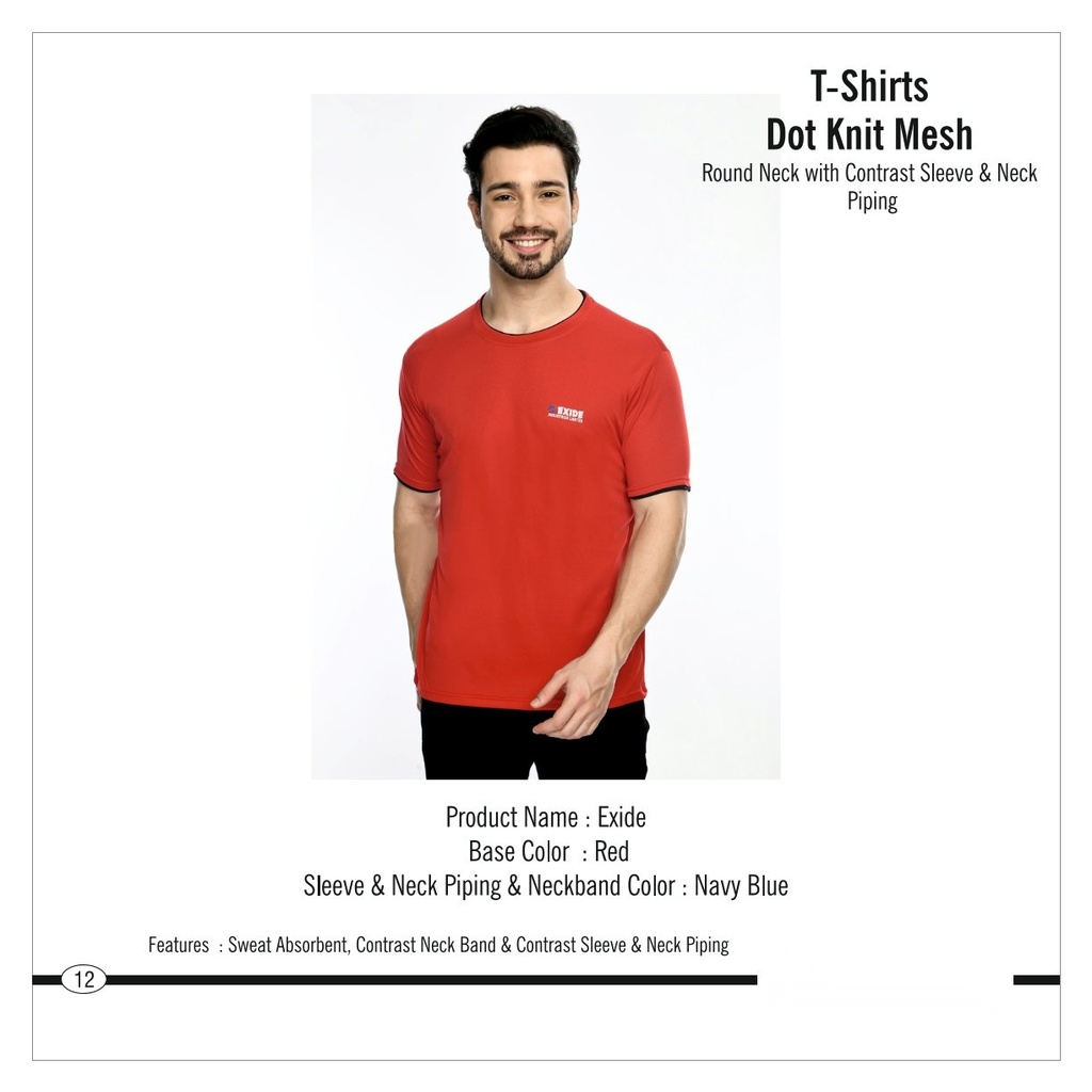 [64445]  Round Neck T-Shirt