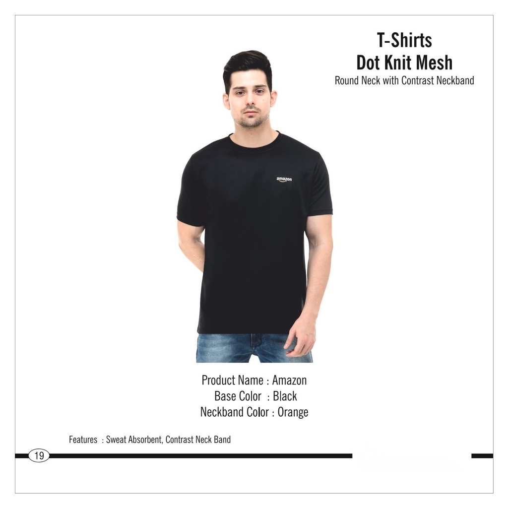 [64452]  Round Neck T-Shirt