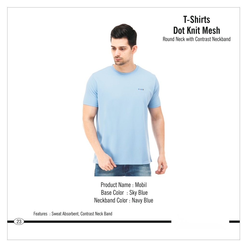 [64456] Round Neck T-Shirt