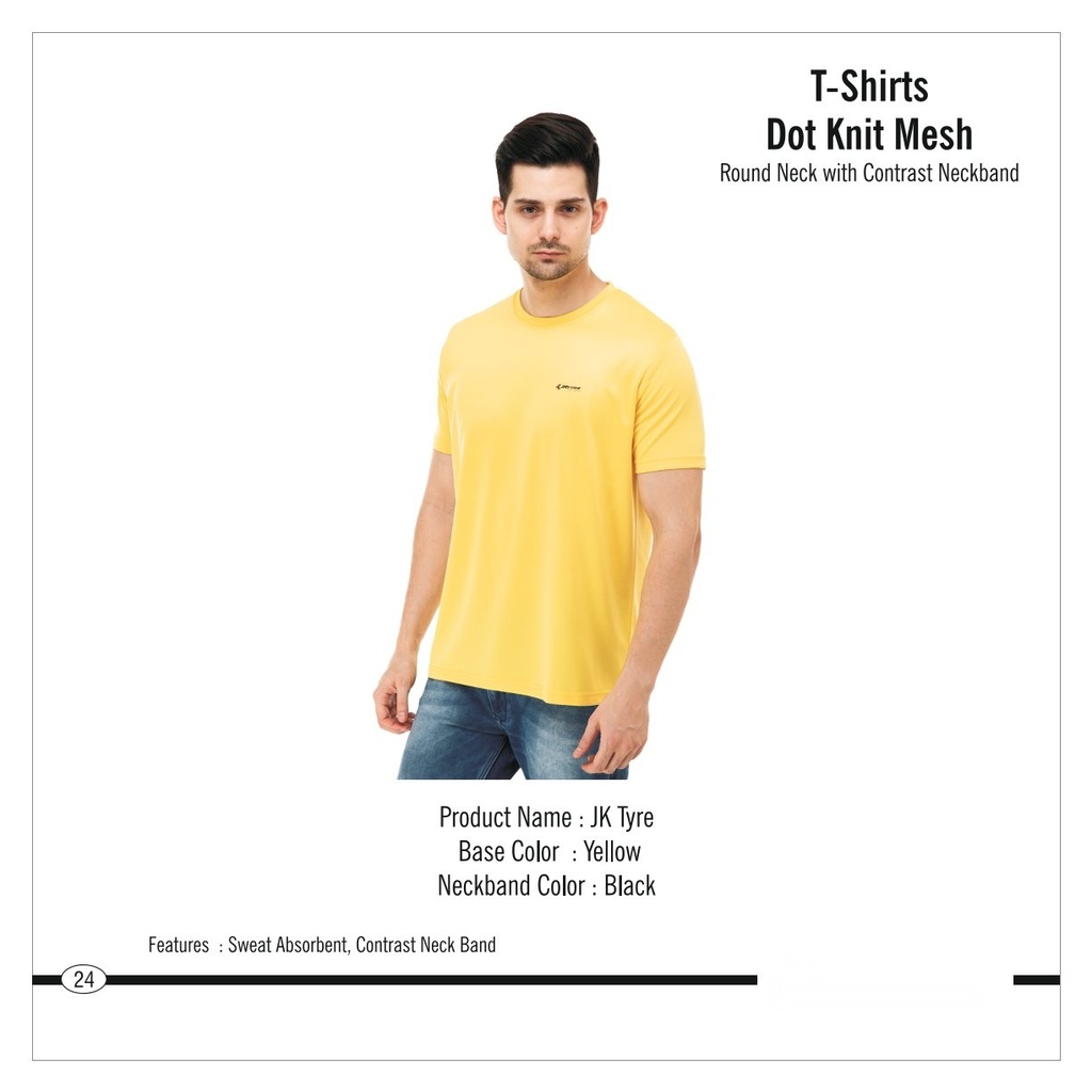 [64457] Round Neck T-Shirt
