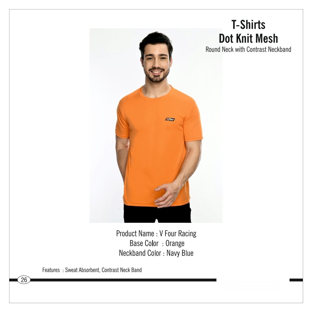 [64459] Round Neck T-Shirt