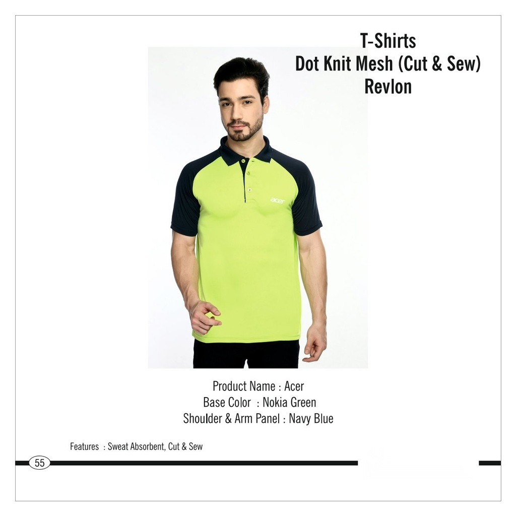 [64488]  Green & Black T-Shirt