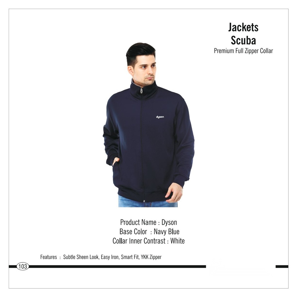 [64536] JACKET (Premium Full Zipper Collar)