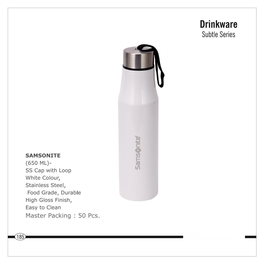 [64618] (650 ML)- SS Cap with Loop