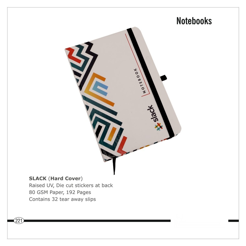 [64654] NOTE BOOK (Hard Cover) Raised UV
