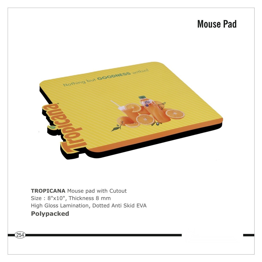 [64687]  Mouse pad with Cutout
