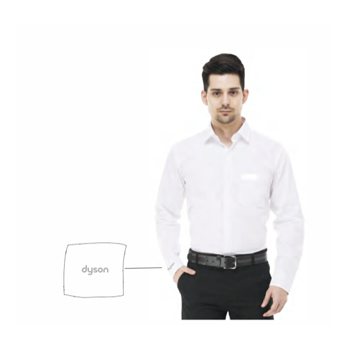 [60958] Shirt(Business Shirt)- Fabric:Poly Cotton, Collor Type: Cut Away Collor