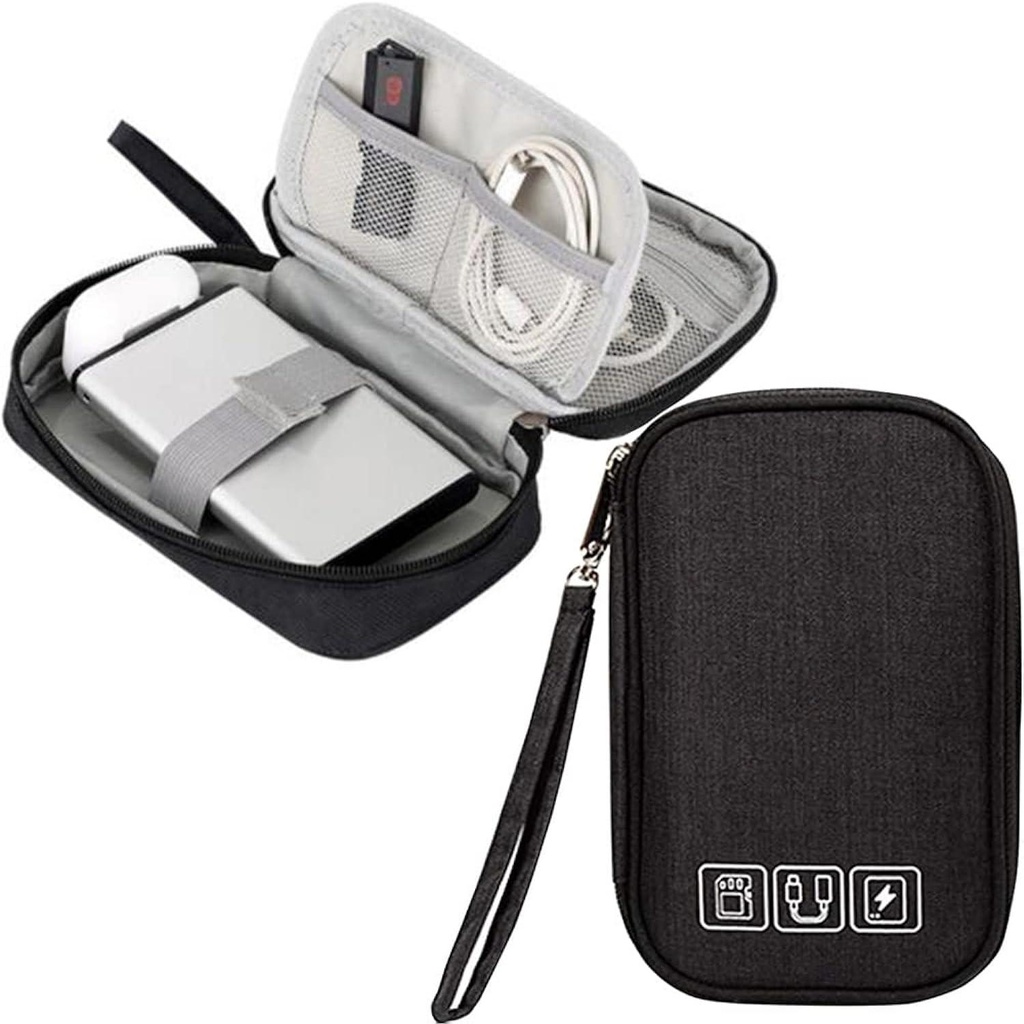 [55792] Gadjet Traveller Bag- Cable Organiser (Small) - (19 X 12 X 3 Cm)