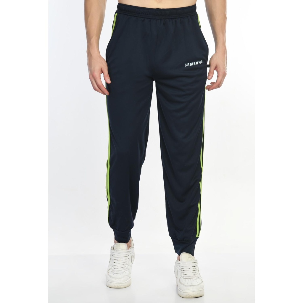 [61118] Lower -Dot Knit Mesh Lower With Double Side Piping